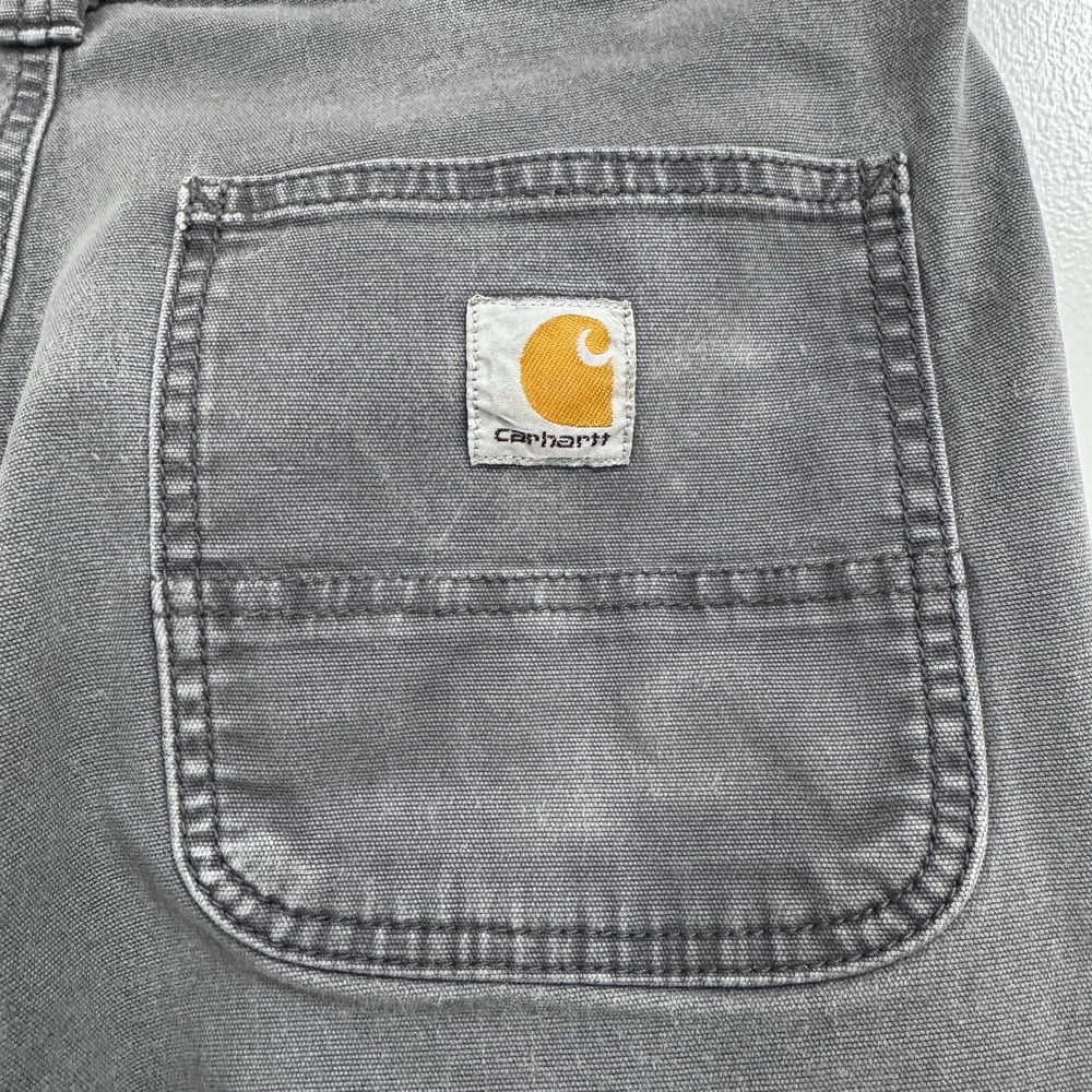 Carhartt Men's Relaxed Straight Rigby Canvas Work Pants 30x32 - Picture 5 of 7